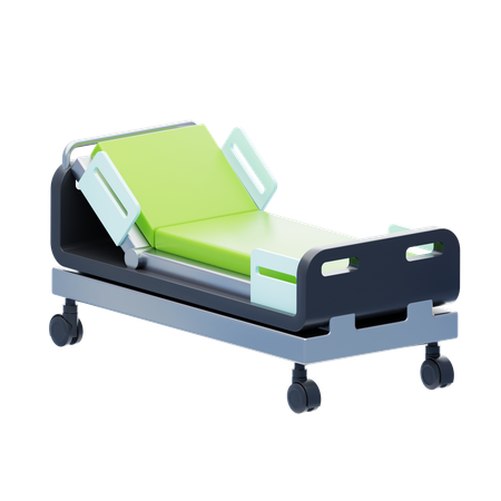 Cama de hospital  3D Icon