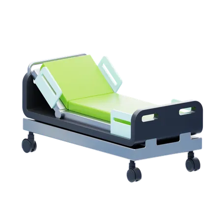 Cama de hospital  3D Icon