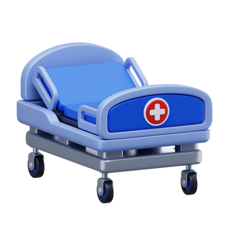 Cama hospitalar  3D Icon