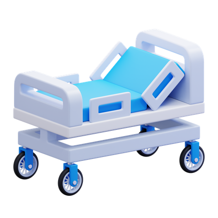 Cama de hospital  3D Icon