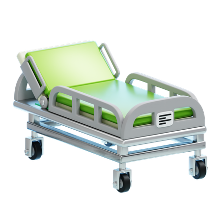 Cama de hospital  3D Icon