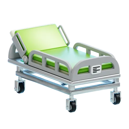 Cama de hospital  3D Icon