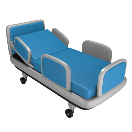 Cama de hospital  3D Icon