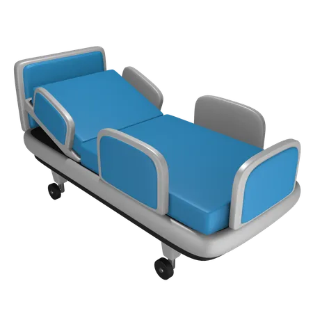 Cama de hospital  3D Icon