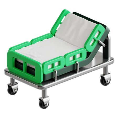 Cama de hospital  3D Icon