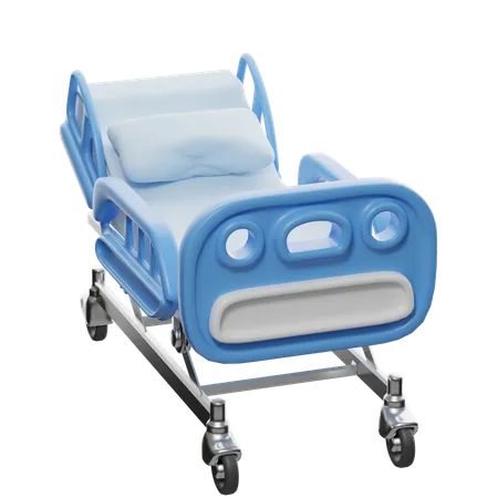 Cama hospitalar  3D Icon