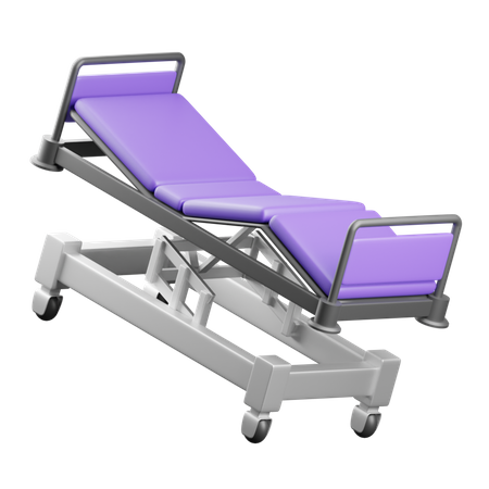 Cama de hospital  3D Icon