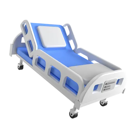 Cama de hospital  3D Icon