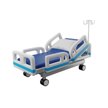 Cama de paciente  3D Icon