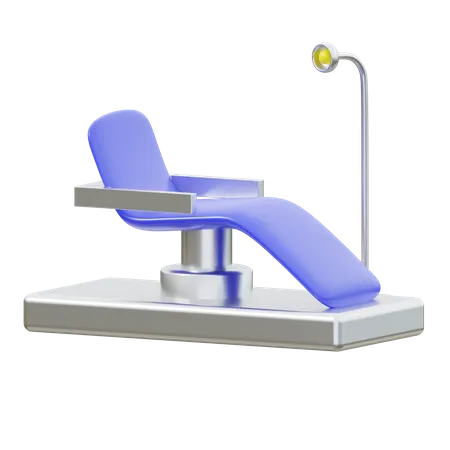 Cama dental  3D Icon