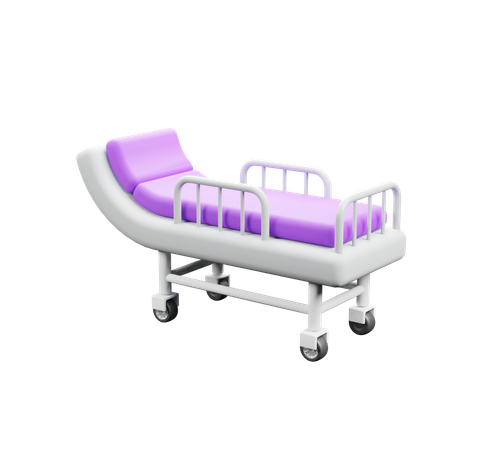 Cama hospitalar  3D Icon