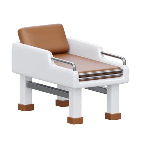 Cama hospitalar  3D Icon