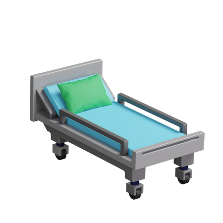 Cama hospitalar  3D Icon