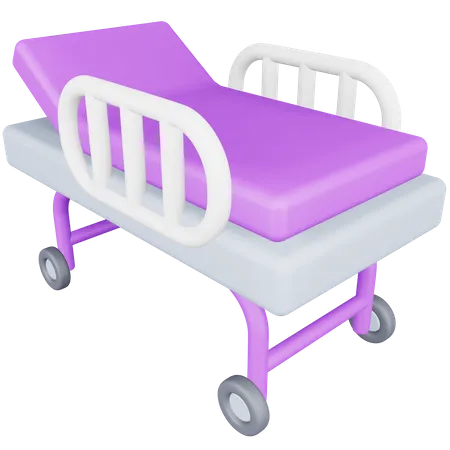 Cama hospitalar  3D Icon