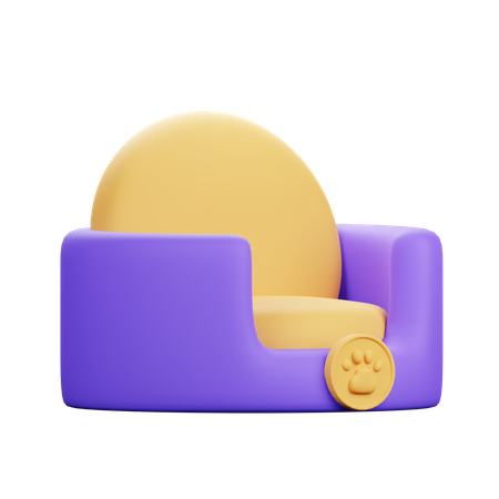 Cama para mascotas  3D Icon