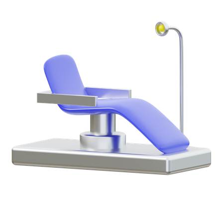 Cama dentária  3D Icon