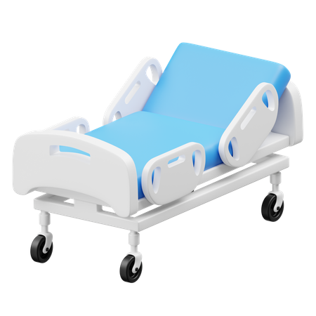 Cama de paciente  3D Icon
