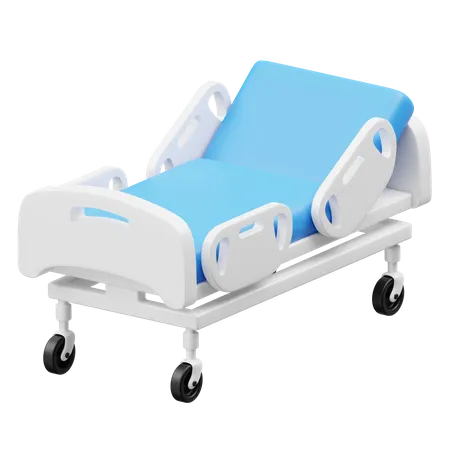 Cama de paciente  3D Icon