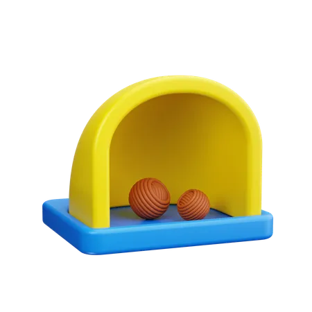 Cama para animais de estimação  3D Icon