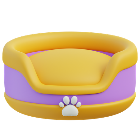 Cama para animais de estimação  3D Icon