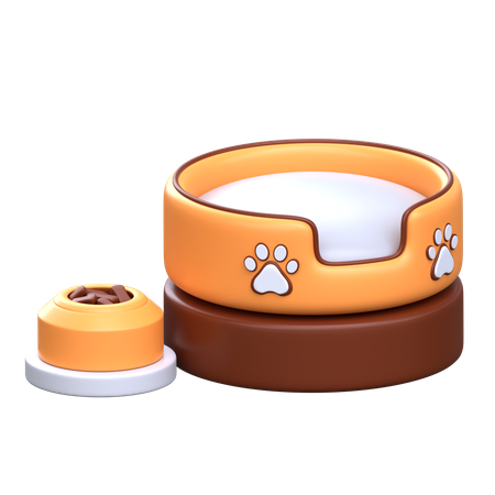 Cama para mascotas  3D Icon