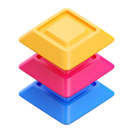 Camada  3D Icon