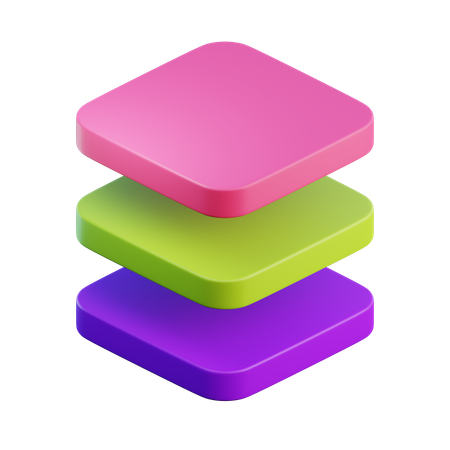 Camada  3D Icon