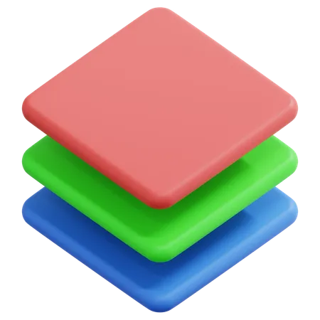 Camada  3D Icon