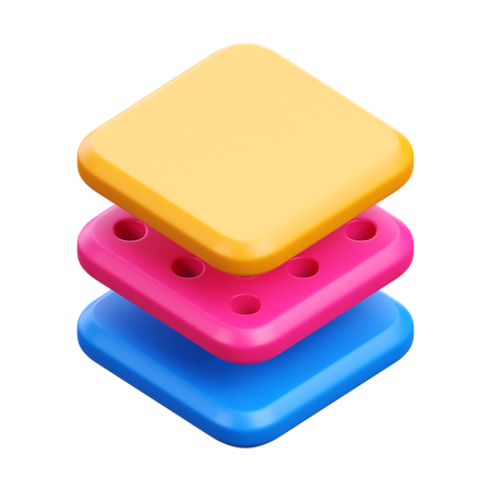 Camada  3D Icon