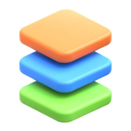 Camada  3D Icon