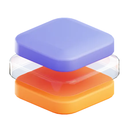 Camada  3D Icon