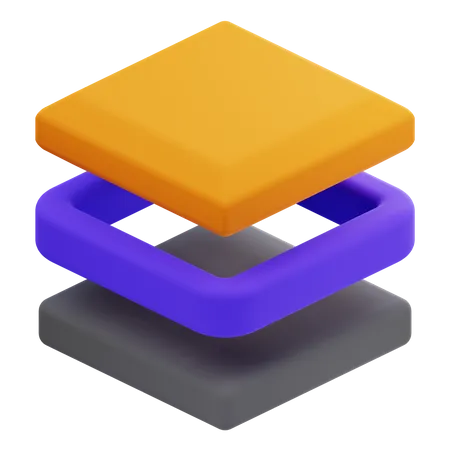 Camada  3D Icon