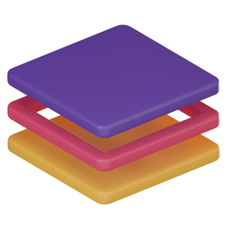 Camadas  3D Icon