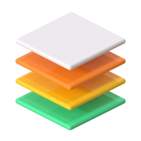 Camadas  3D Icon