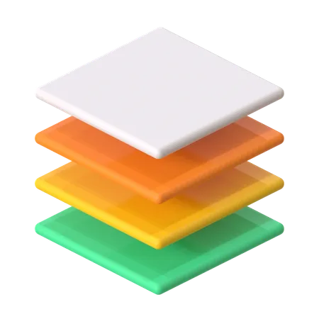 Camadas  3D Icon