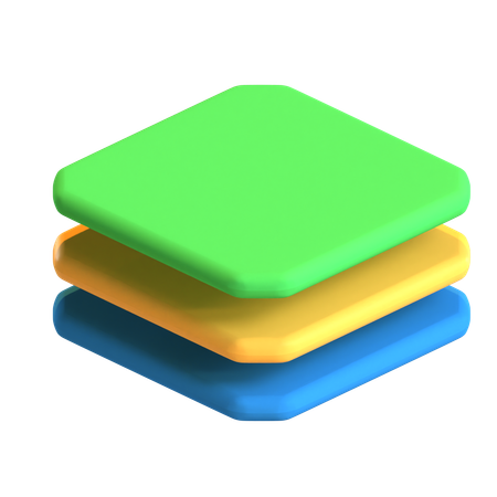 Camadas  3D Icon