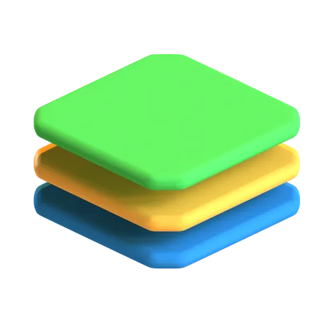 Camadas  3D Icon