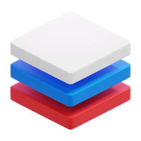 Camadas  3D Icon