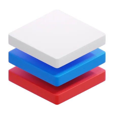 Camadas  3D Icon