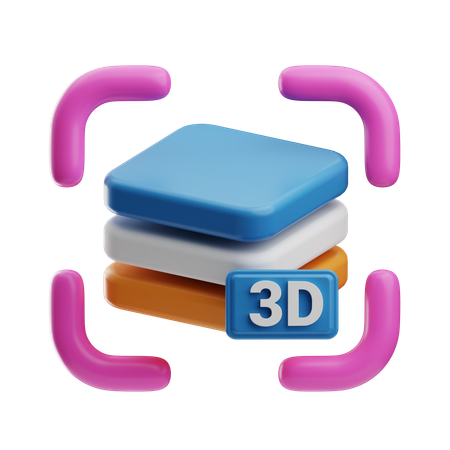 Camadas  3D Icon