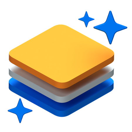 Camadas  3D Icon