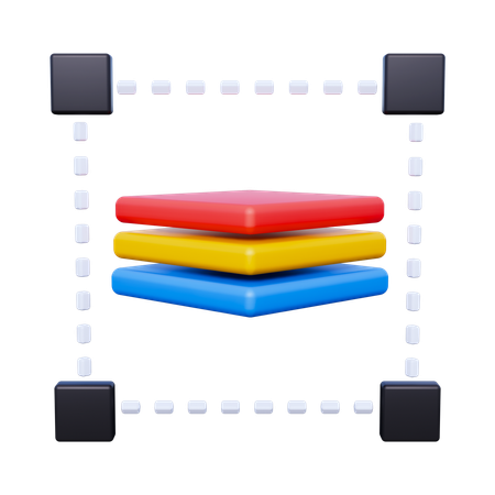 Camadas  3D Icon