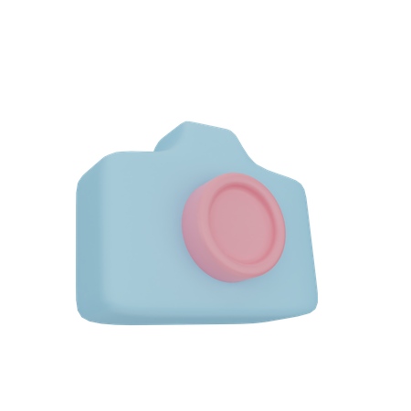 Cámara  3D Icon