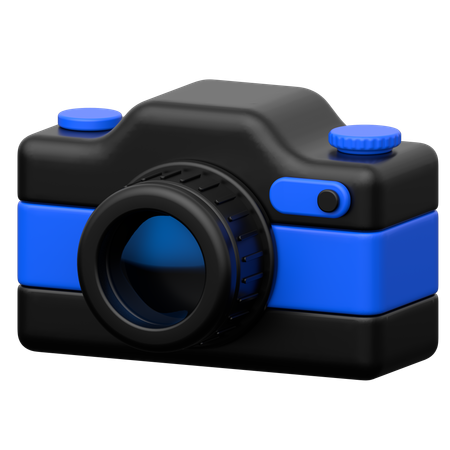 Cámara  3D Icon