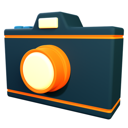 Cámara  3D Icon