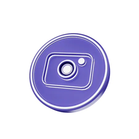 Cámara  3D Icon