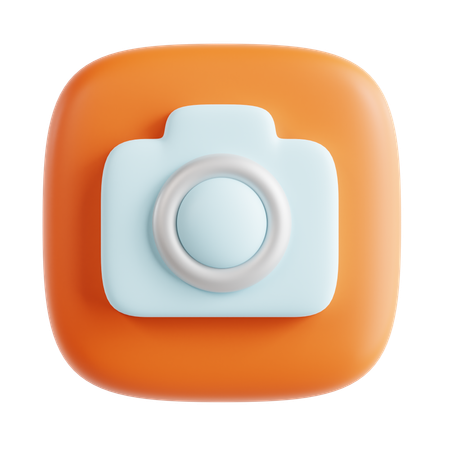 Cámara  3D Icon