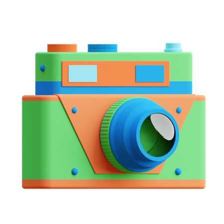 Cámara  3D Icon