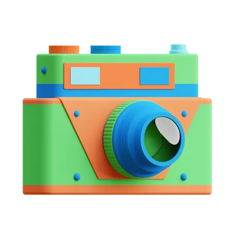 Cámara  3D Icon