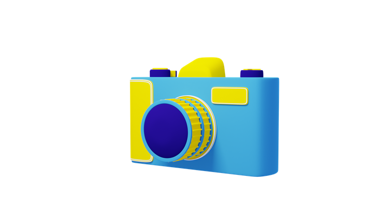 Cámara  3D Icon